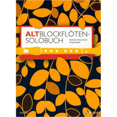 Schott Altblockfloten-Solobuch