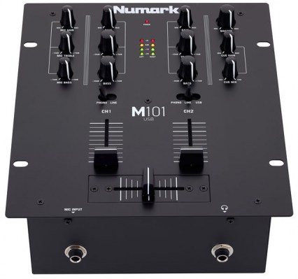 Numark M101 USB Black DJ Mixer