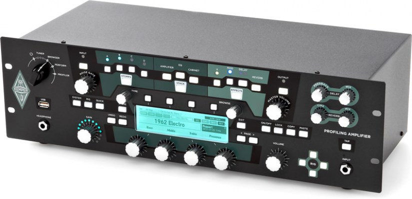 Kemper Profiling Amp Rack BK Set