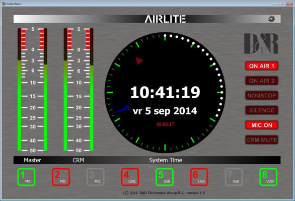 D&R AIRLITE BROADCAST MIXER