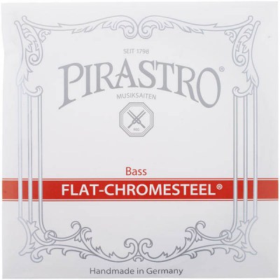 Pirastro Flat Chromesteel Bass 4/4-3/4