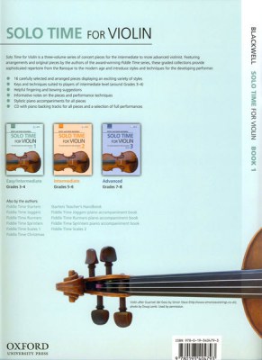 Oxford University Press Solo Time For Violin Book 1