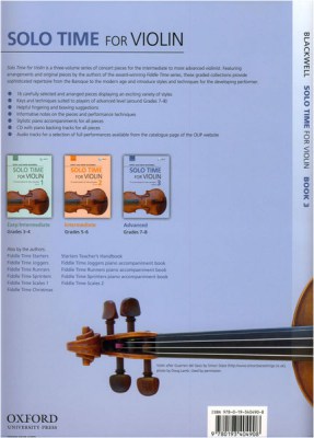 Oxford University Press Solo Time For Violin Book 3