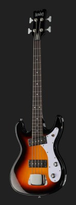 Eastwood Guitars Hi-Flyer Bass Sunburst