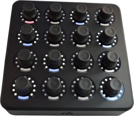 DJ Techtools Midi Fighter Twister black