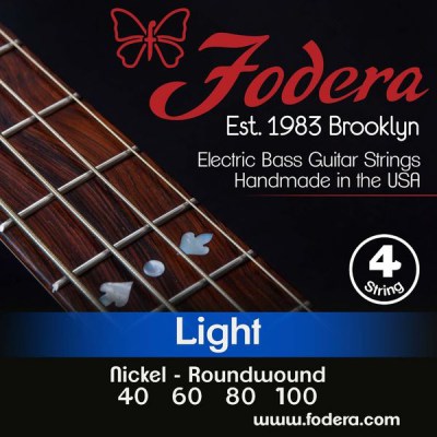 Fodera 4-String Set Light Nickel