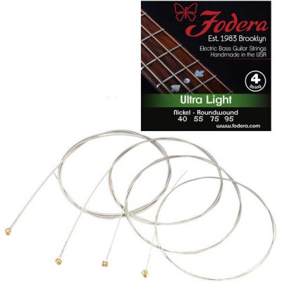 Fodera Nickel Ultralight 4-String Set