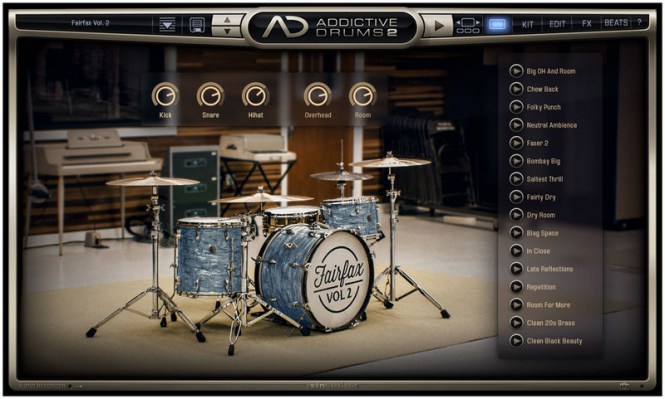 XLN Audio Addictive Drums 2