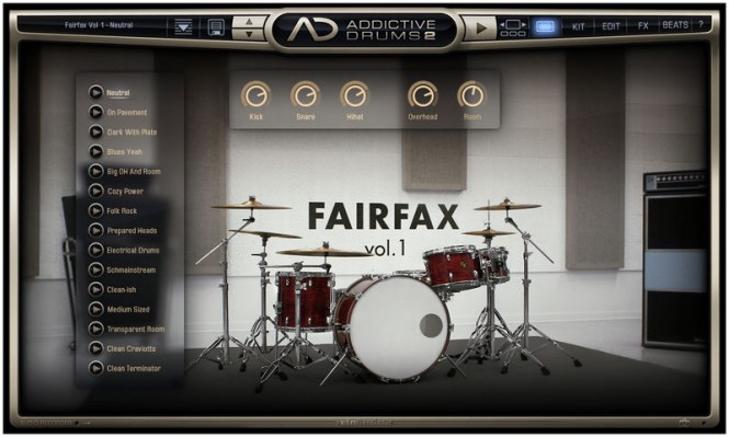 XLN Audio Addictive Drums 2 Creative Col