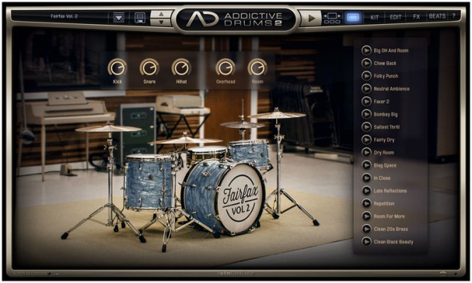 XLN Audio Addictive Drums 2 Creative Col