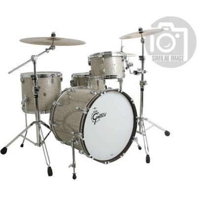 Gretsch USA Custom Rock - Silver Glass