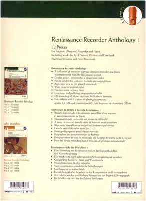 Schott Renaissance Recorder 1