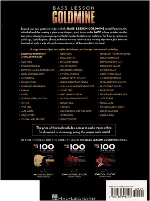 Hal Leonard Bass Lesson Goldmine:100 Jazz