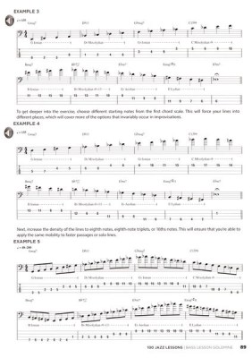 Hal Leonard Bass Lesson Goldmine:100 Jazz