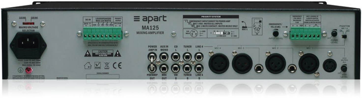 Apart MA 125 Amplifier