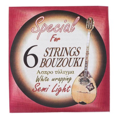 Kampana Bouzouki Strings 6 Semi Light