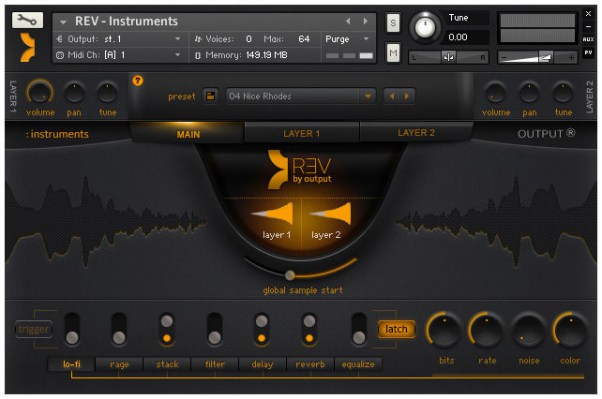 Output REV