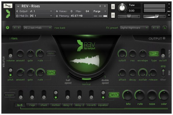 Output REV