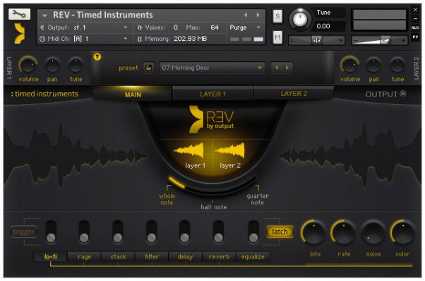 Output REV