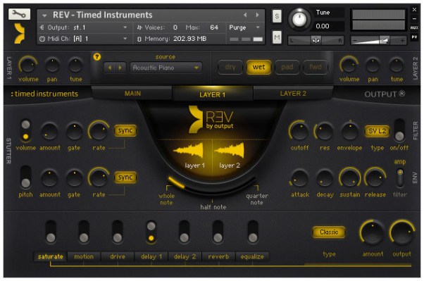 Output REV