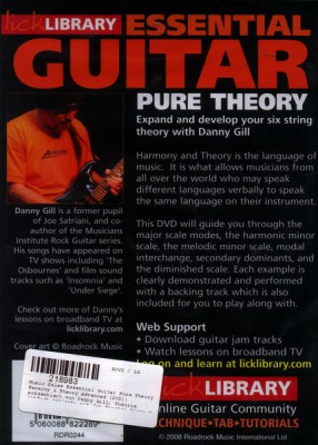 Music Sales Harmony & Theory Advance (DVD)