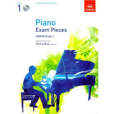 ABRSM Publishing Piano Exam Pieces Grade 1+CD