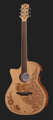 Luna Guitars Henna Oasis Spruce LH