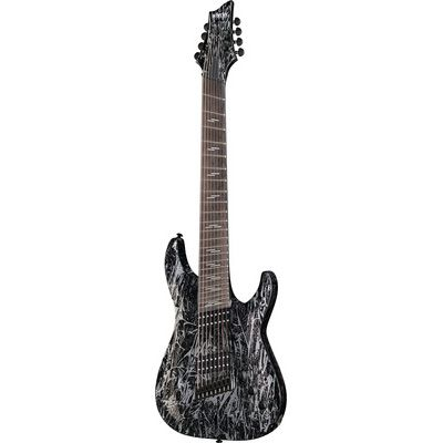 Schecter C-8 Multiscale Silver Mountain