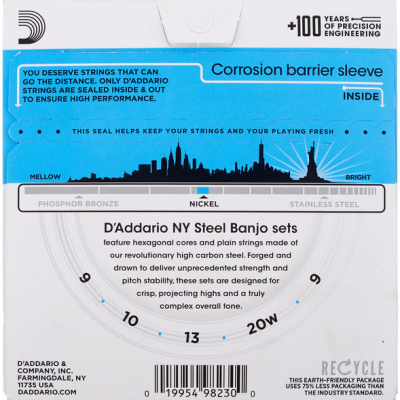 Daddario EJ60NY Light Gauge